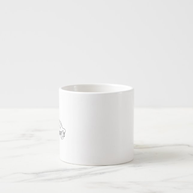 vehicle illustration espresso cup (Front)