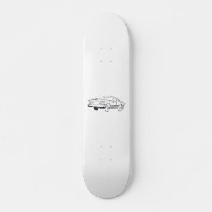 vehicle illustration skateboard