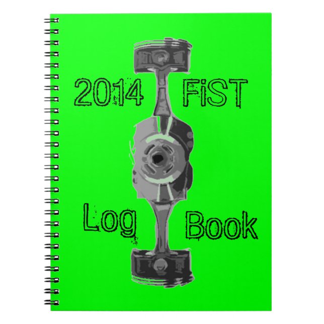 Vehicle maintenance log book (Front)