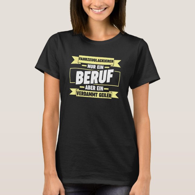 Vehicle Paint Sprayer T-Shirt (Front)