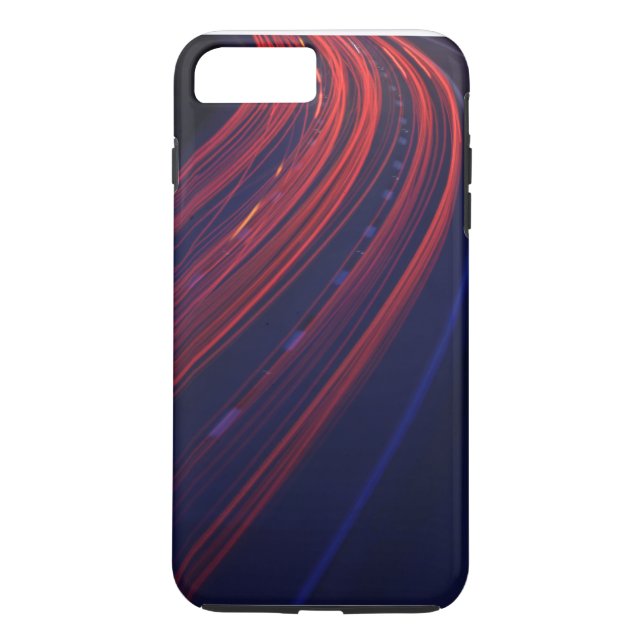 Vehicle Traffic Tail Light Trails Case-Mate iPhone Case (Back)