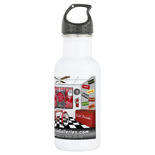 VehicleGalleries.com 532 Ml Water Bottle (Front)