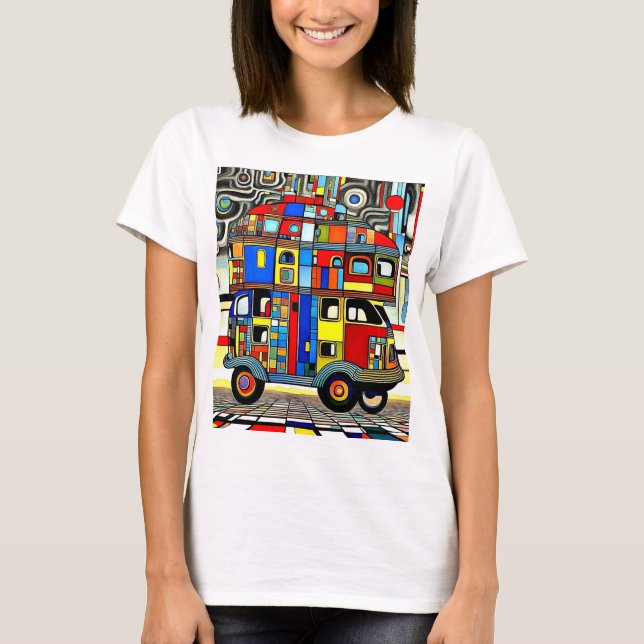 Vehicles on wheels 7 T-Shirt (Front)