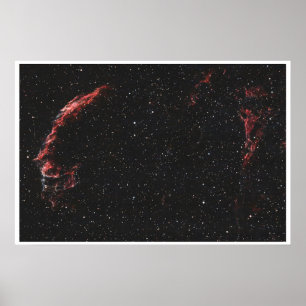 Veil Nebula Acrylic Print   Deep Space Wall Art