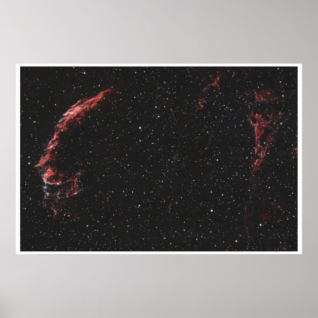 Veil Nebula Acrylic Print | Deep Space Wall Art (Front)