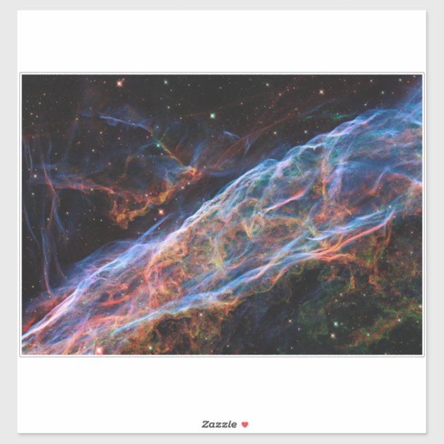 Veil Nebula Supernova Remnants Hubble Telescope (Sheet)
