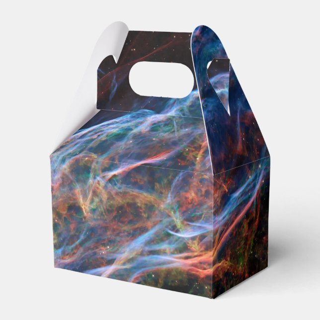 Veil Nebula Supernova Remnants Hubble Telescope Favour Box (Front Side)