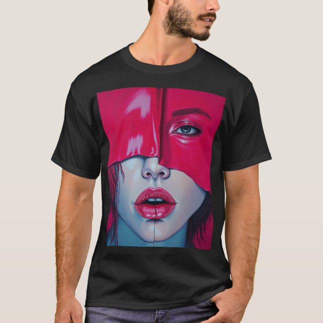 "Veiled Desire" T-Shirt (Front)