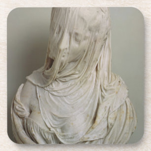 Veiled Girl (marble) Coaster