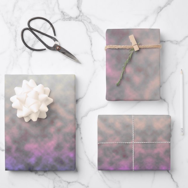 Veiled Meadowlight Wrapping Paper Sheet (Front)