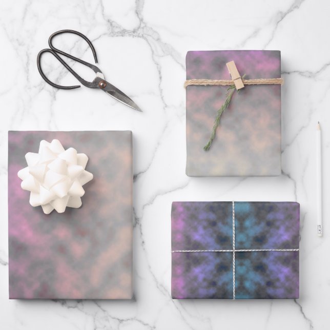 Veiled Meadowlight Wrapping Paper Sheet (Front)