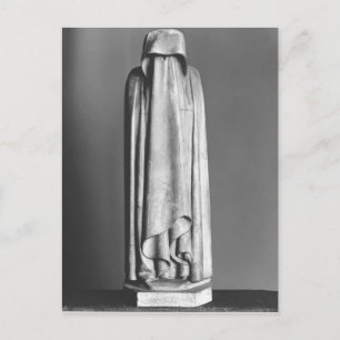 Veiled Mourner Postcard