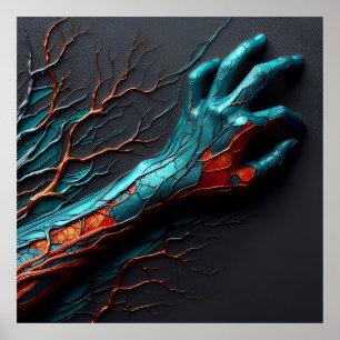 Veins of Resilience - AI Out Of Bounds Poster