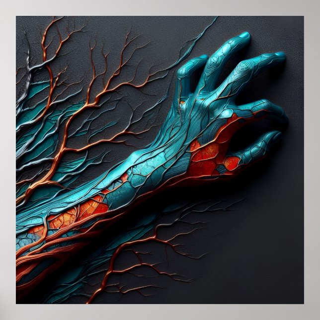 Veins of Resilience - AI Out Of Bounds Poster (Front)