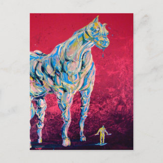 Veiny Horse postcard