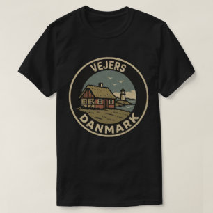 Vejers, Denmark Danmark T-Shirt