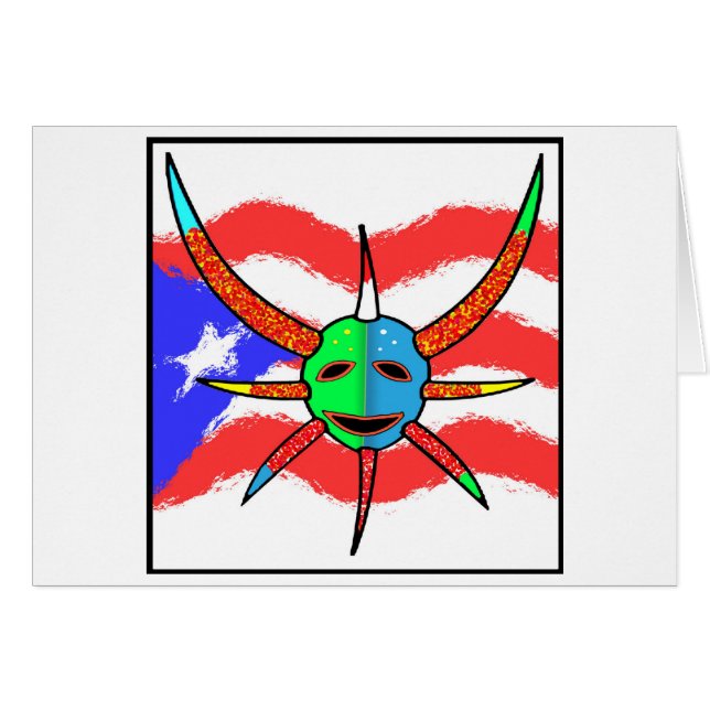 vejigante mask (Front Horizontal)