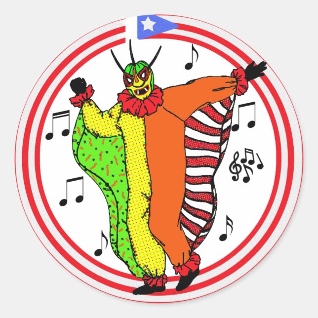 Vejigante Sticker (Front)