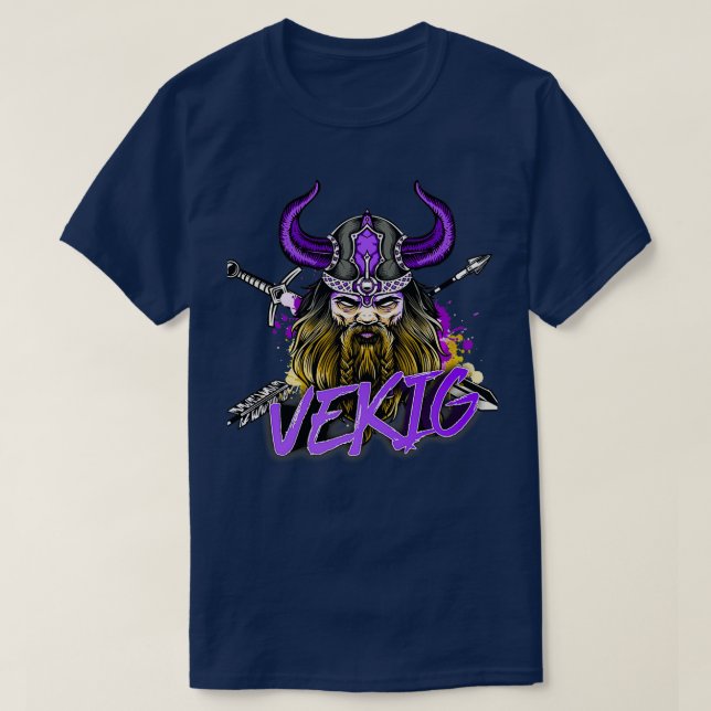 vekig Valhalla 1 T-Shirt (Design Front)