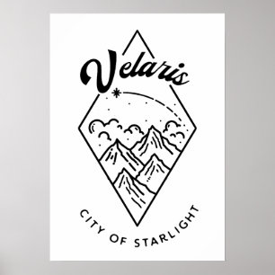 Velaris ACOTAR Inspired Poster
