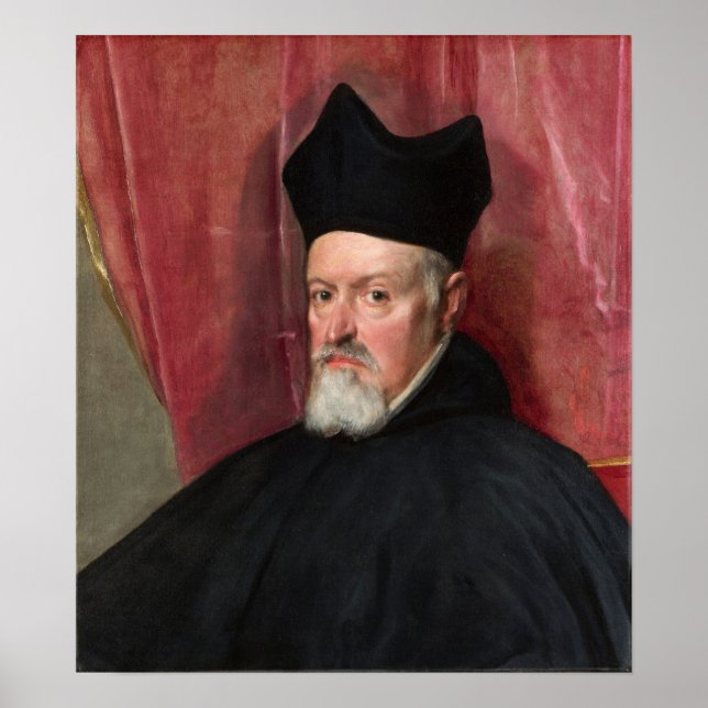 Velázquez - Archbishop Fernando De Valdus 1640 Poster (Front)