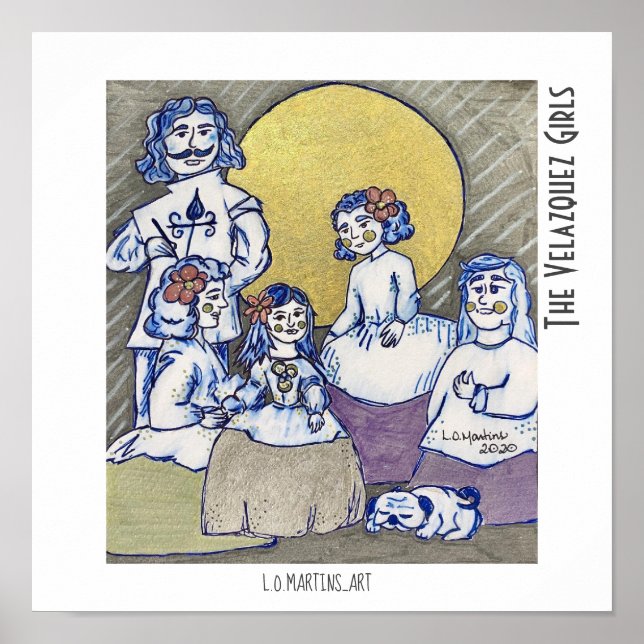 Velazquez Girls print (Front)