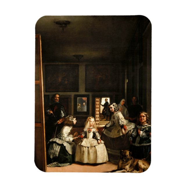 Velazquez Las Meninas Magnet (Vertical)