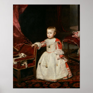 Velázquez - Prince Felipe Prospero 1659 Poster