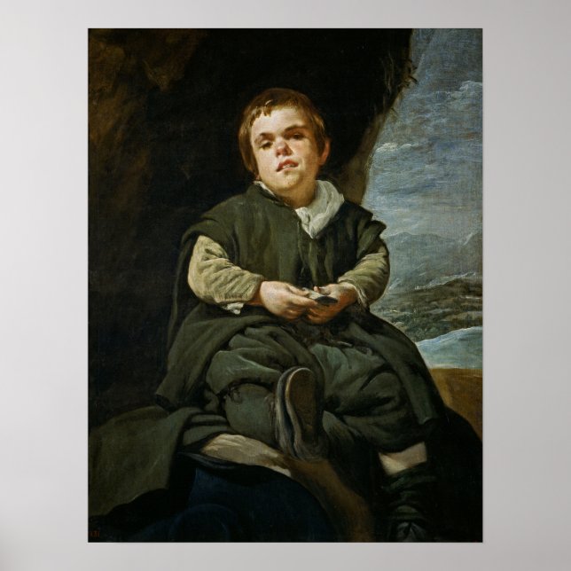 Velázquez - The Jester Francisco Lezano Poster (Front)