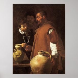 Velázquez - The Waterseller Of Seville 1623 Poster
