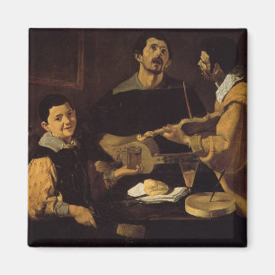 Velazquez - Three Musicians Magnet