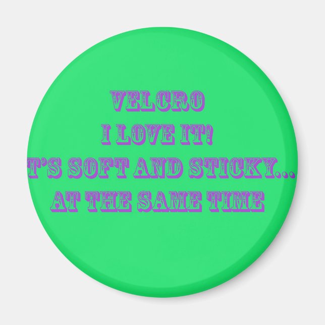 Velcro Magnet (Front)