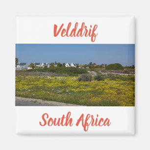 Velddrif West Coast Wild Flowers South Africa SA Magnet