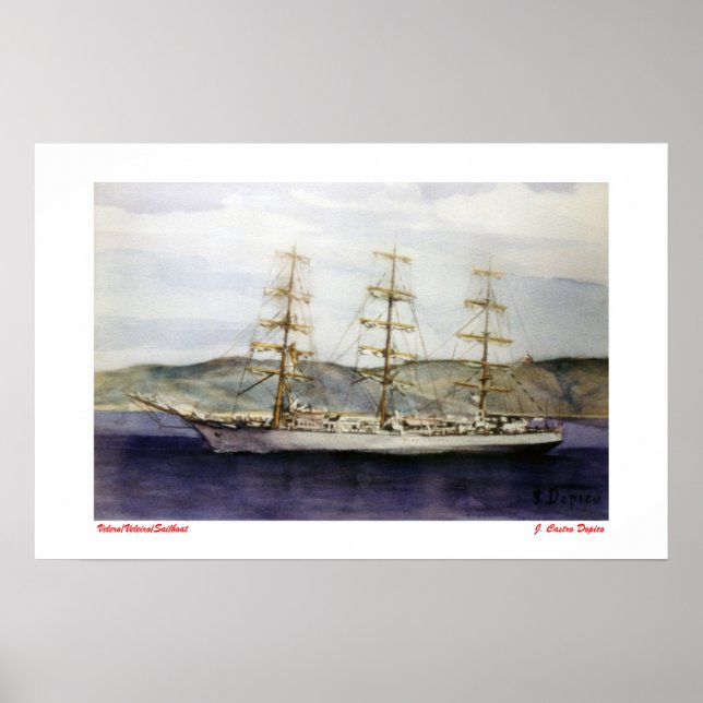 Velero/Veleiro/Sailboat Poster (Front)