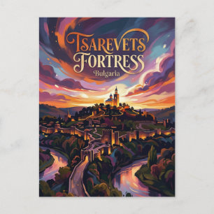 Veliko Tarnovo Tsarevets Fortress Bulgaria Postcard