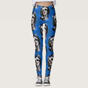 “Velka Teyani” Whispering Racoon Trickster Leggings