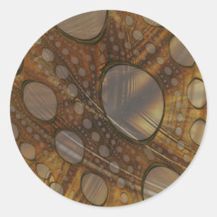 Vellum Classic Round Sticker