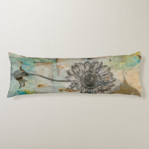 Vellum Floral I Body Cushion