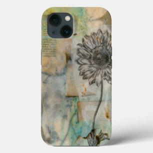 Vellum Floral I iPhone Case