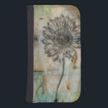 Vellum Floral I Samsung S4 Wallet Case<br><div class="desc">Floral</div>