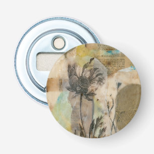 Vellum Floral II Bottle Opener