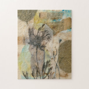Vellum Floral II Jigsaw Puzzle