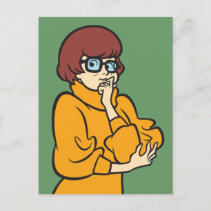 Velma Thinking Postcard
