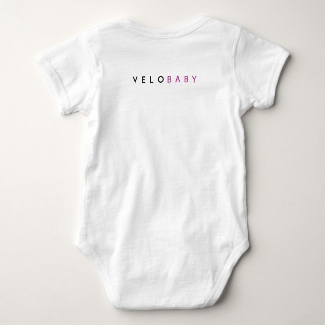 Velo Femmes Baby Baby Bodysuit (Back)
