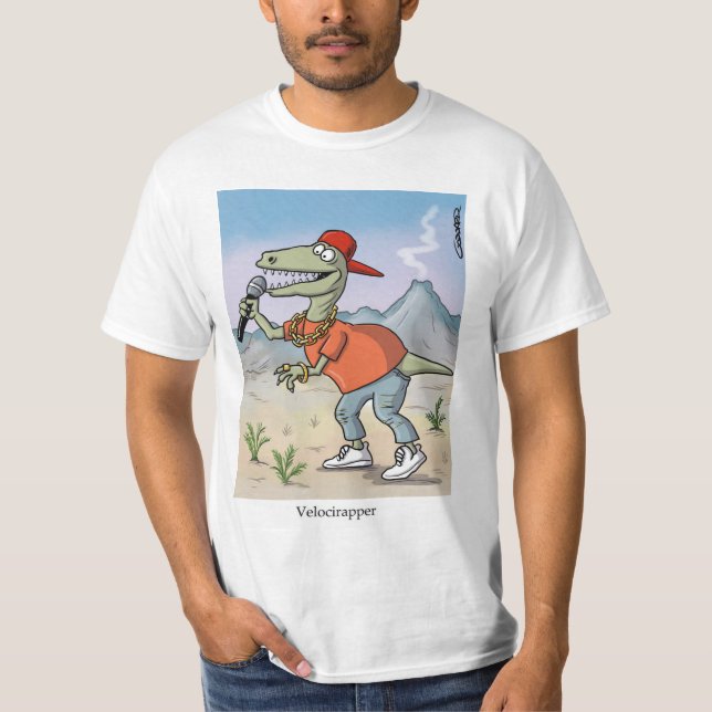 Velocirapper T-Shirt (Front)