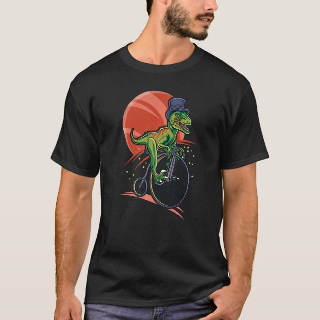 Velociraptor  Apparel T-Shirt (Front)