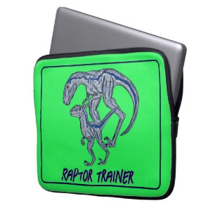 Velociraptor Dinosaur Raptor Trainer  Laptop Sleeve