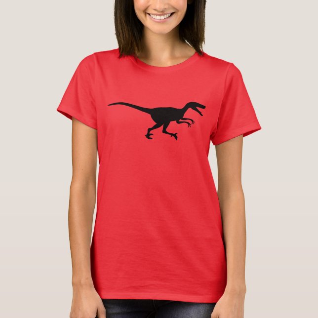 Velociraptor Dinosaur T-Shirt (Front)
