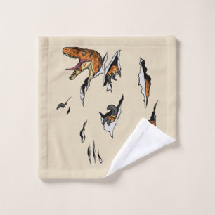Velociraptor Escape Bath Towel Set