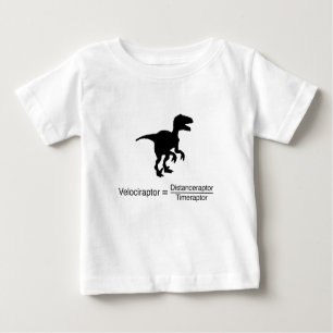 velociraptor funny science baby T-Shirt